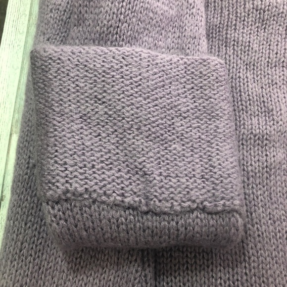Soft Surroundings Telluride Topper Wool Blend Long Cardigan Lavender Small… - Picture 6 of 7